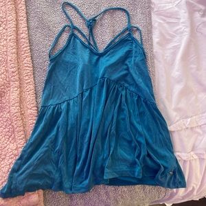 blue soft summer tank